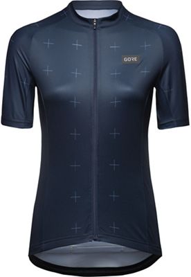 Gore Wear Womens Daily Jersey SS22 - Orbit Blue-White - 38, Orbit Blue-White